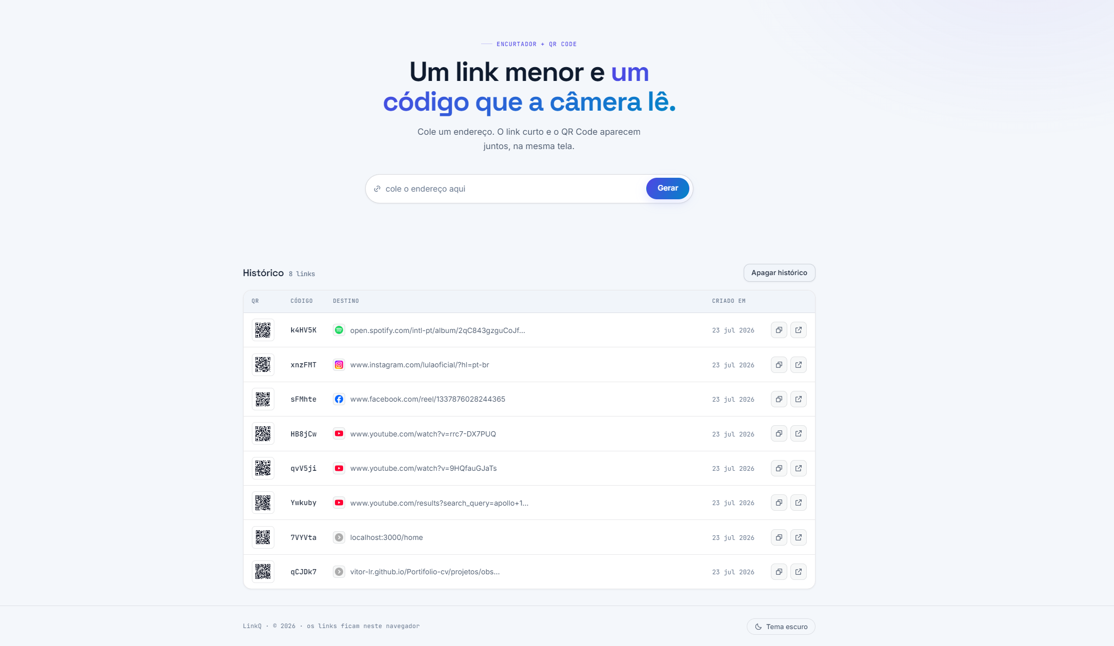 Banner do projeto LinkQ